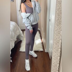 Ribbed One Piece Jumpsuit
